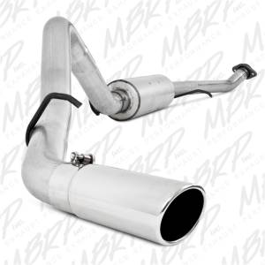 MBRP - MBRP 2003-2007 Chev/GMC 1500 Classic 4.8/5.3L EC/CC-SB Cat Back Single Side - S5014AL - Image 4
