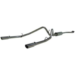 MBRP - MBRP 2003-2007 Chev/GMC 1500 Classic 4.8/5.3L EC/CC-SB Cat Back Dual Split Rear - S5016409 - Image 4