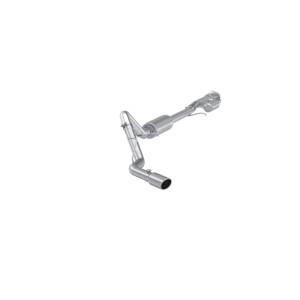 MBRP - MBRP 19-24 GM 1500 Silverado/Sierra 2.7L Alum. Steel 3 Cat-Back w/ Single Side 4in Single Wall Tip - S5019AL - Image 2