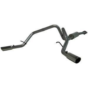 MBRP - MBRP 2003-2007 Chev/GMC 1500 Classic 4.8/5.3L SC-SB Cat Back Dual Split Side - S5022AL - Image 4