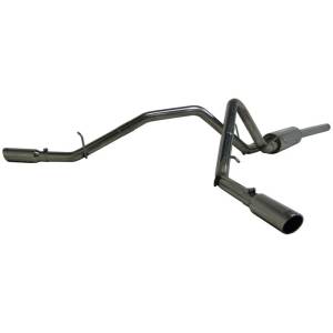 MBRP - MBRP 2009 Chev/GMC 1500 4.8/5.3L EC/CC (excluding 8 bed) Cat Back Dual Split Side - S5056409 - Image 2