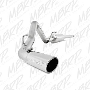 MBRP - MBRP 14 Chevy/GMC 1500 Silverado/Sierra 4.3L V6/5.3L V8 Single Side Exit T409 3in Cat Back Exhaust - S5080409 - Image 4