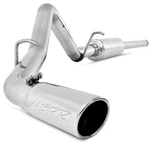 MBRP - MBRP 14 Chevy/GMC 1500 Silverado/Sierra 4.3L V6/5.3L V8 Single Side Exit T409 3in Cat Back Exhaust - S5080409 - Image 5