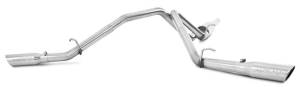 MBRP - MBRP 14 Chevy/GMC 1500 Silverado/Sierra 4.3L V6/5.3L V8 Dual Split Side T409 3in Cat Back Exhaust - S5082409 - Image 4