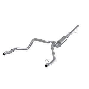 MBRP - MBRP 2019 Chevrolet Silverado 1500 4.3L/5.3L 2.5in Cat Back Dual Rear Exit - T304 - S5085304 - Image 2