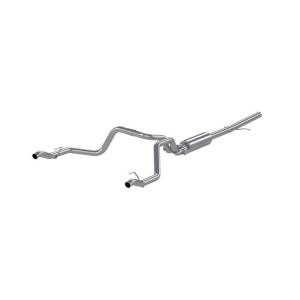 MBRP - MBRP 2019 Chevrolet Silverado 1500 4.3L/5.3L 2.5in Cat Back Dual Rear Exit - Aluminized - S5085AL - Image 4