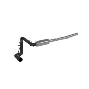 MBRP - MBRP 2019 Chevrolet/GMC 1500 Silverado/Sierra 4.3L & 5.3L 3 in Cat Back, Single Side (Black Coated) - S5087BLK - Image 3