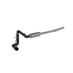 MBRP - MBRP 2019 Chevrolet/GMC 1500 Silverado/Sierra 4.3L & 5.3L 3 in Cat Back, Single Side (Black Coated) - S5087BLK - Image 4