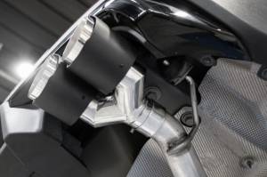 MBRP - MBRP 20-21 Ford Explorer ST 3.0L EcoBoost Dual Rear Exit Axle Back w/ Quad Carbon Fiber Tips - T304 - S52033CF - Image 3