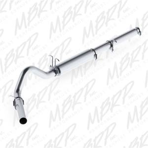 MBRP - MBRP 1999-2004 Ford F-250/350 V-10 Cat Back 4in Single Side AL P Series Exhaust - S5206P - Image 3