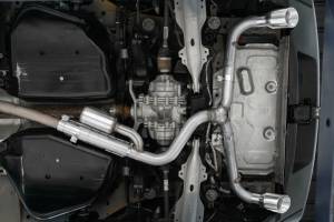 MBRP - MBRP 2021+ Ford Bronco Sport (1.5L / 2.0L EcoBoost) 2.5in Res-Back Exhaust - Dual Rear - Alum. Steel - S5207AL - Image 3