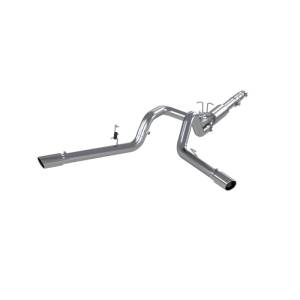 MBRP - MBRP 1999-2004 Ford F-250/350 V-10 Cat Back 4 Dual Split Side - S5208AL - Image 2