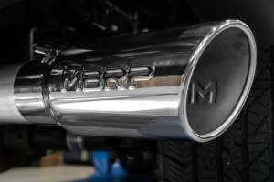 MBRP - MBRP 2021+ Ford F-150 2.7L/ 3.5L Ecoboost 5.0L Single Side 3in Black Coated Catback Exhaust - S5211BLK - Image 3