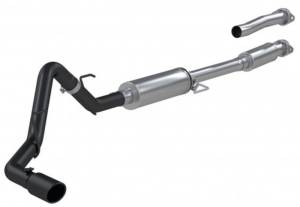 MBRP - MBRP 2021+ Ford F-150 2.7L/ 3.5L Ecoboost 5.0L Single Side 3in Black Coated Catback Exhaust - S5211BLK - Image 5