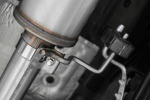 MBRP - MBRP 2021+ Ford F-150 5.0L/3.5L/ 2.7L Ecoboost 3in Cat Back 2.5in Dual Split Exit T409 Exhaust - S5213409 - Image 3
