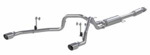 MBRP - MBRP 2021+ F-150 2.7L/ 3.5L Ecoboost, 5.0L 3in Cat Back 2.5in Dual Split Rear - S5215409 - Image 6