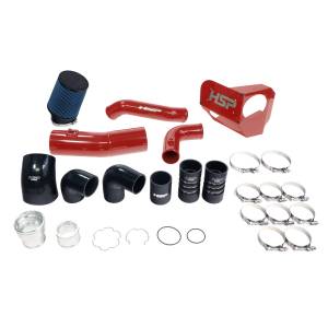 HSP Diesel HSP Intake And Intercooler Bundle Kit For 2020-2022 Ford Powerstroke F250/350 6.7 Liter-Flag Red - P-493-3-HSP-BR