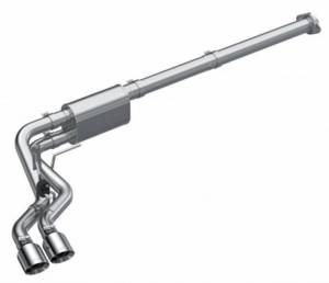 MBRP - MBRP 2021 Ford F-150 2.7L EcoBoost / 3.5L EcoBoost / 5.0L 3in Cat Back Single Side Exit T304 - S5217304 - Image 6