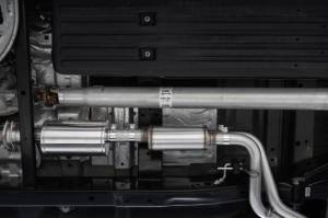MBRP - MBRP 2021+ Ford F150 T304 Pre-Axle (Street Profile) 2.5in OD Tips 3in Cat Back Exhaust - S5219304 - Image 3