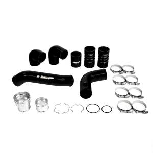 HSP Diesel - HSP Diesel HSP Intercooler Bundle Kit For 2011-2022 Ford Powerstroke F250/350 6.7 Liter-Silk Stain Black - P-492-HSP-SB - Image 1