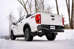 MBRP - MBRP 19-20 Ford Ranger 2.3L 3 in Dual Split Rear Exit 4 in Tips AL Cat Back - S5223AL - Image 4