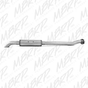 MBRP - MBRP 11-12 Ford F-150 SVT Raptor 6.2L EC-SB/CC-SB 3.5in Cat Back Single Turn Down Alum Exhaust - S5242AL - Image 6