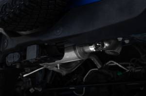 MBRP - MBRP 2021-2023 Ford Bronco 2.3L/2.7L Aluminized Steel 3in Cat-Back, Single High Clearance Rear Exit - S5245AL - Image 4