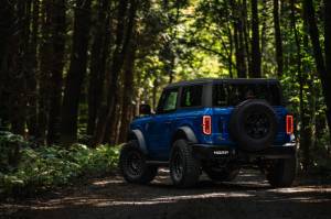 MBRP - MBRP 2021-2023 Ford Bronco 2.3L/2.7L Aluminized Steel 3in Cat-Back, Single High Clearance Rear Exit - S5245AL - Image 5