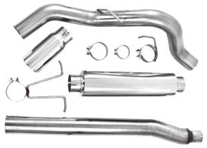 MBRP - MBRP 11-13 Ford F-250/350/450 6.2L V8 Gas 4in Cat Back Single Side Alum Exhaust System - S5246AL - Image 2
