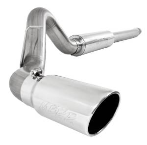 MBRP - MBRP 11-13 Ford F-250/350/450 6.2L V8 Gas 4in Cat Back Single Side Alum Exhaust System - S5246AL - Image 4