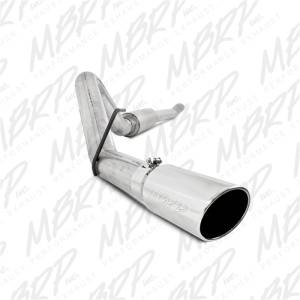 MBRP - MBRP 11-13 Ford F-250/350/450 6.2L V8 Gas 4in Cat Back Single Side Alum Exhaust System - S5246AL - Image 5