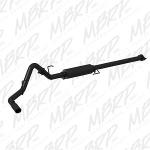 MBRP - MBRP 2015 Ford F-150 2.7L / 3.5L EcoBoost 3in Cat Back Single Side Black Exhaust System - S5253BLK - Image 3