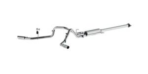 MBRP - MBRP 2015 Ford F-150 2.7L / 3.5L EcoBoost 2.5in Cat Back Dual Side Split Alum Exhaust System - S5254AL - Image 3