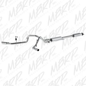 MBRP - MBRP 2015 Ford F-150 5.0L 3in Cat Back Dual Split Side Exit AL Exhaust System - S5257AL - Image 2