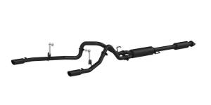 MBRP - MBRP 2015 Ford F-150 5.0L 3in Cat Back Dual Split Rear Exit Black Exhaust System - S5258BLK - Image 3