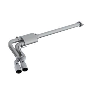 MBRP - MBRP 15-16 Ford F-150 2.7L/3.5L/5.0L 3in Cat Back Single Side Pre-Axle Dual Exit T304 - S5260304 - Image 3