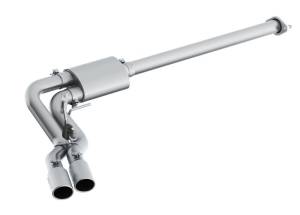 MBRP - MBRP 15-16 Ford F-150 2.7L/3.5L/5.0L 3in Cat Back Single Side Pre-Axle Dual Exit ALU - S5260AL - Image 2
