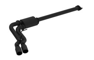 MBRP - MBRP 15-16 Ford F-150 2.7L/3.5L/5.0L 3in Cat Back Single Side Pre-Axle Dual Exit Black Coated - S5260BLK - Image 3