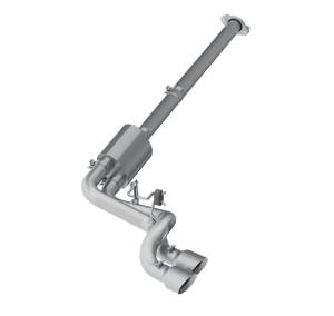 MBRP - MBRP 09-14 Ford F150 T304 Pre-Axle 4.5in OD Tips Dual Outlet 3in Cat Back Exhaust - S5261304 - Image 4