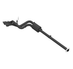 MBRP - MBRP 09-14 Ford F150 Pre-Axle 4.5in OD Tips Dual Outlet 3in Black Coated Cat Back Exhaust - S5261BLK - Image 3