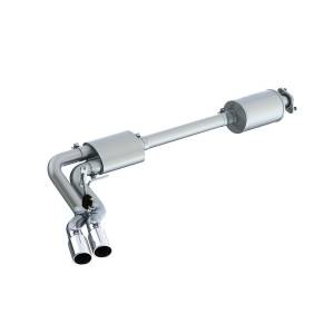 MBRP - MBRP 15-20 Ford F150 T304 Pre-Axle 4in OD Tips Dual Outlet 3in Cat Back Exhaust - S5262304 - Image 4