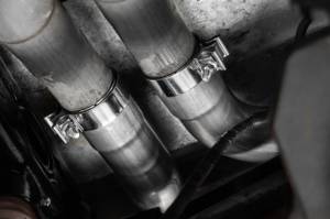 MBRP - MBRP 2021+ Ford F-150 Raptor Axle-Back Dual Rear Exit T304 Performance Exhaust Sys - S52663CF - Image 3