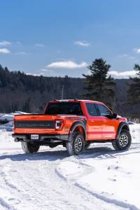 MBRP - MBRP 2021+ Ford F-150 Raptor Axle-Back Dual Rear Exit T304 Performance Exhaust Sys - S52663CF - Image 4