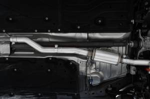 MBRP - MBRP 2022+ Ford Maverick T304 4in OD Tip Single Side Exit 3in Cat Back Exhaust - S5267304 - Image 2