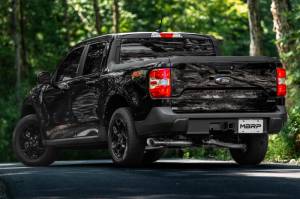 MBRP - MBRP 2022+ Ford Maverick Aluminized Steel 4in OD Tip Single Side Exit 3in Cat Back Exhaust - S5267AL - Image 4