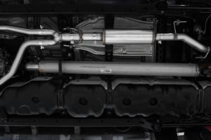 MBRP - MBRP 2022 Toyota Tundra 3.5L Dual Cat-back 4in Single Side Exit Dual Wall Angle Cut Tip - T304 - S5301304 - Image 2