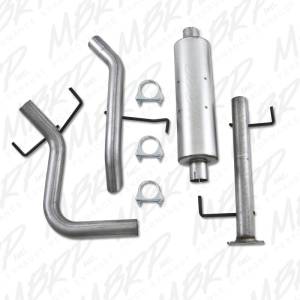 MBRP - MBRP 2007-2009 Toyota FJ 4.0L V6 Cat Back Single Rear Exit Off-Road Tail No tip - S5310AL - Image 5