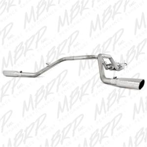 MBRP - MBRP 2009-2010 Toyota Tundra 5.7L EC-Std. & SB/CC-SB Cat Back Dual Split Side - S5316409 - Image 2