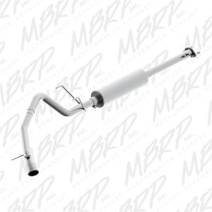 MBRP - MBRP 01-05 Toyota Tacoma 2.7/3.4L (4x4 Only) 2.5in Cat Back Single Side Exit Alum Exhaust System - S5334AL - Image 4
