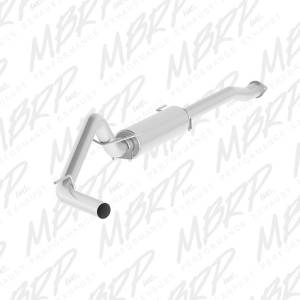 MBRP - MBRP 16-19 Toyota Tacoma 3.5L 3in Cat Back Single Side Exit Alum Exhaust System - S5338P - Image 3
